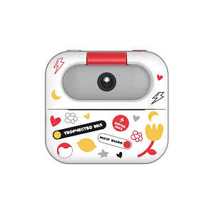 Фотоаппарат моментальной печати с Bluetooth LUMICUBE "LUMICAM DK05 PRINTY WHITE"